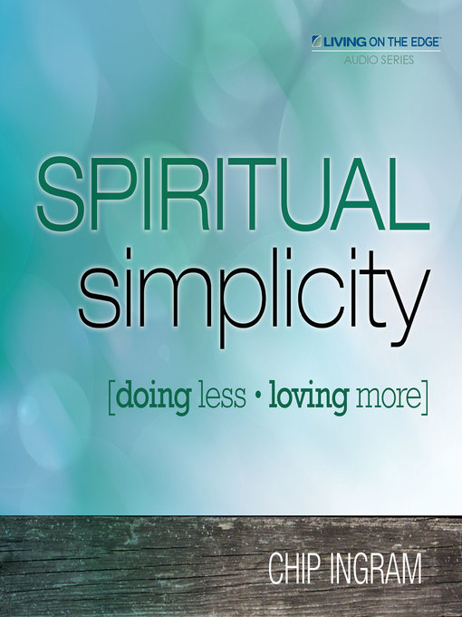 Cover image for Spiritual Simplicity